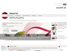 Tablet Screenshot of docemiradas.net